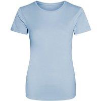 AWDis Women's Just Cool Sports Plain T-Shirt in Pale Blue | Size: Medium