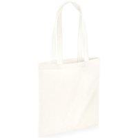 Westford Mill Women's Natural Dyed Tote Bag in Off-White