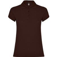 ROLY Women's Star Polo Shirt in Chocolate | Size: XL