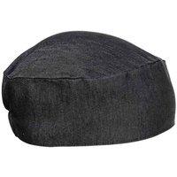 Premier Women's Denim Chef Skull Cap in True Black