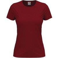 Stedman Classics Women's Stedman Classic Tee in Wine | Size: 3XL