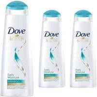 Dove Women's Nutritive Solutions 'Shampoo' Daily Moisture for Dry Hair 250ml, 3pk in White