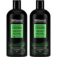 Tresemme Women's 'Shampoo' Replenish & Cleanse with Vitamins Complex B, C & E, 2 Pack of 680 ml in Black