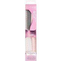 Brushworks Women's Back Comb Brush in Pink