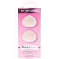 Brushworks Women's Blending Sponge Drops Duo in Pink