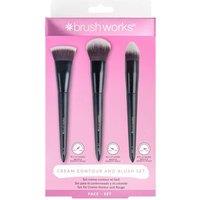 Brushworks Women's Cream Contour & Blush Set