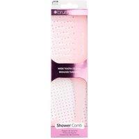 Brushworks Women's Shower Comb in Pink