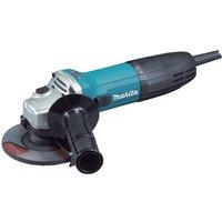 Makita GA4530R 115mm Slim Body Angle Grinder 720W 110V in Blue
