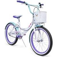 Huffy Girly 20-inch Cruiser Bike, White (23259W)