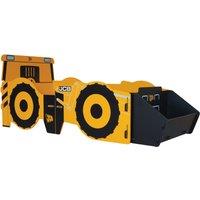 Kidsaw JCB 4 CX Single Bed in Yellow
