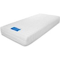Rest Relax Cool Blue Pocket Sprung Rolled Mattress in White | Size: King