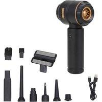 Living and Home 16000Pa Handheld Vacuum Cleaner in Black