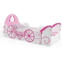 Kidsaw Princess Carriage Junior Bed in Pink