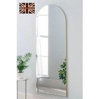 Yearn Mirrors Minimal Arch Gold Full Length Mirror 150x60cm | Size: 150x60 cm