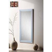 Yearn Mirrors Wave Gloss Silver Full length mirror 168.5x77cm | Size: 168.5x77 cm