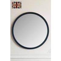 Yearn Mirrors Yearn Round Wall Mirror Black 90cm