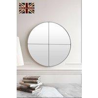 Yearn Mirrors Yearn Astoria Round Wall Mirror in Black