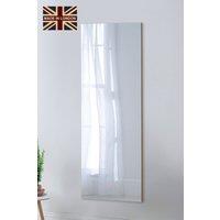 Yearn Mirrors Large Narrow Full Length Wall Mirror in Gold
