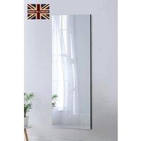 Yearn Mirrors Large Narrow Full Length Wall Mirror in Black
