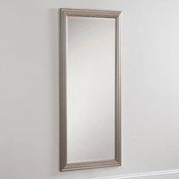 Yearn Mirrors Silvery Champagne Full Length Mirror 166.5x75cm in Silver | Size: 166.5x75 cm