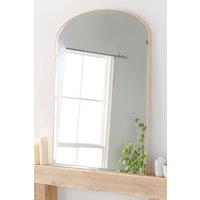Yearn Mirrors Yearn Simplicity Mantle Mirror Bevelled 92(w) x 121cm(h) Gold in Metallic Gold