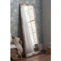 Yearn Mirrors Decorative Silver full length Mirror 74x163cm in Metallic Silver | Size: 74x163 cm