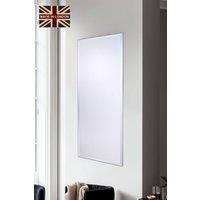 Yearn Mirrors Yearn Minimal Full length Bevelled Mirror 152x61cm in Metallic Silver | Size: 152x61 cm
