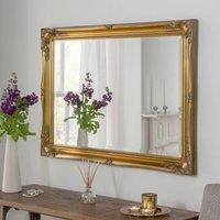 Yearn Mirrors French Style Carved Mirror Gold 90x65cm | Size: 90x65 cm