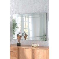 Yearn Mirrors Triple Surround Wall Mirror 120x80cm in Black | Size: 120x80 cm