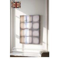 Yearn Mirrors Greenwich Antiqued Panelled Wall Mirror in Black