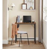 Wyld and Coco Home Office Desk in Brown