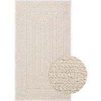 Berkfield Home Rug ZIZUR Cream 60x110 cm Jute Look Indoor & Outdoor | Size: Medium
