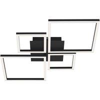 BRILONER Black 2x14W 2x8W LED Ceiling Light