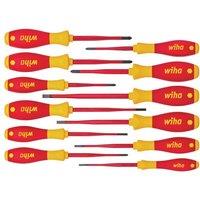 Wiha SoftFinish electric slimFix Screwdriver Set, 12 Piece