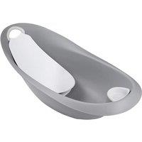 Keeeper Baby Bath with Soft Handle, Plug & Anatomically Shaped Bath Seat