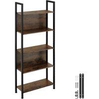 tectake Presentation Shelf Westport in Brown