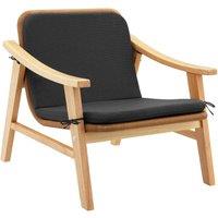 tectake Garden Chair Treviso in Natural | Size: 1 Seater