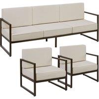 tectake Garden Furniture Comosa in Brown | Size: Large