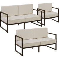 tectake Garden Furniture Comosa in Brown | Size: Large