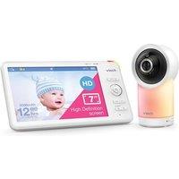 V-Tech 7 inch Wifi Pan & Tilt Baby monitor in White