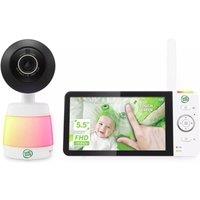 Leapfrog 5.5 inch Touch Screen 1080p Pan & Tilt Wi-Fi Baby Monitor in White