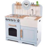 Tidlo Country Play Kitchen in Pale Blue