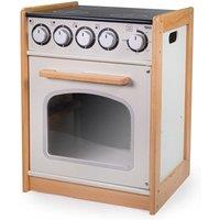 Tidlo Wooden Toy Cooker in Beige