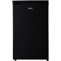 Igenix Freestanding Under Counter Larder Fridge, 136 Litre in Black
