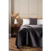 BHS Liso Bedspread in Grey