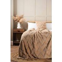 BHS Cheveron Throw in Natural