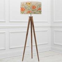 Voyage Maison Aratus Floor Lamp With Delamere Eva Lampshade in Off-White