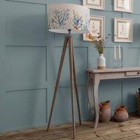 Voyage Maison Aratus Floor Lamp With Coral Reef Eva Lampshade in Beige