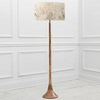 Voyage Maison Kinross Floor Lamp With Enchanted Forest Eva Lampshade in Beige