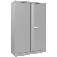 Phoenix Safe Company Steel Storage Cupboard in Grey with Electronic Lock, SCL1491GGE | Size: 140 cm x 100 cm